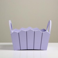 Подарочный ящик «Мария», 25×16×17 см, МДФ, сиреневый