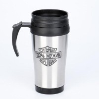 Термокружка «Сильный крепкий», 350 мл, 13×18 см