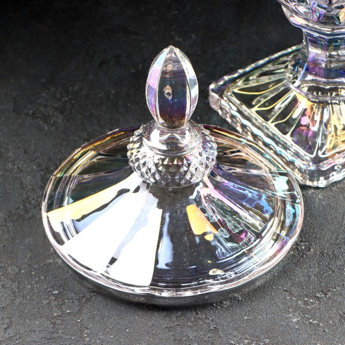 Кувшин с краном «Сияние», 3 л, 17×48 см, цвет перламутровый