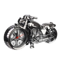 Часы - будильник настольные «Мотоцикл», дискретный ход, циферблат d-6.5 см, 22×12 см, АА