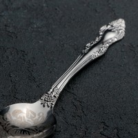 Ложка чайная «Тройка», h=14 см, толщина 1,5 мм, художественная роспись