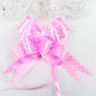 Подарочный бант - бабочка №1.8, розовый, для упаковки подарков