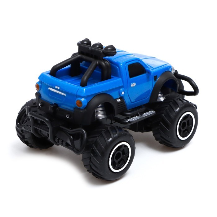 Джип радиоуправляемый «Пикап», работает от батареек, цвет жёлтый