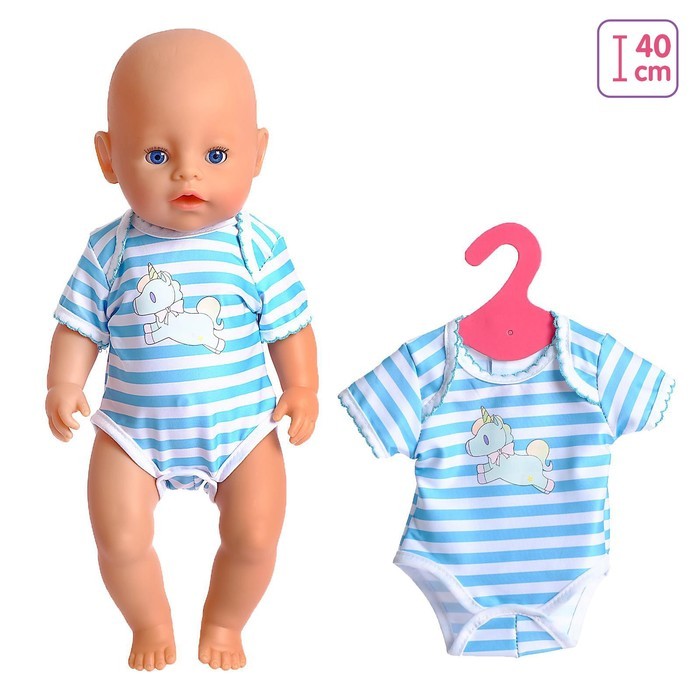 Одежда для пупса, боди, МИКС