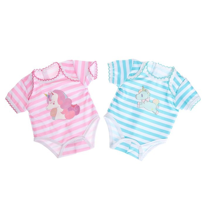 Одежда для пупса, боди, МИКС