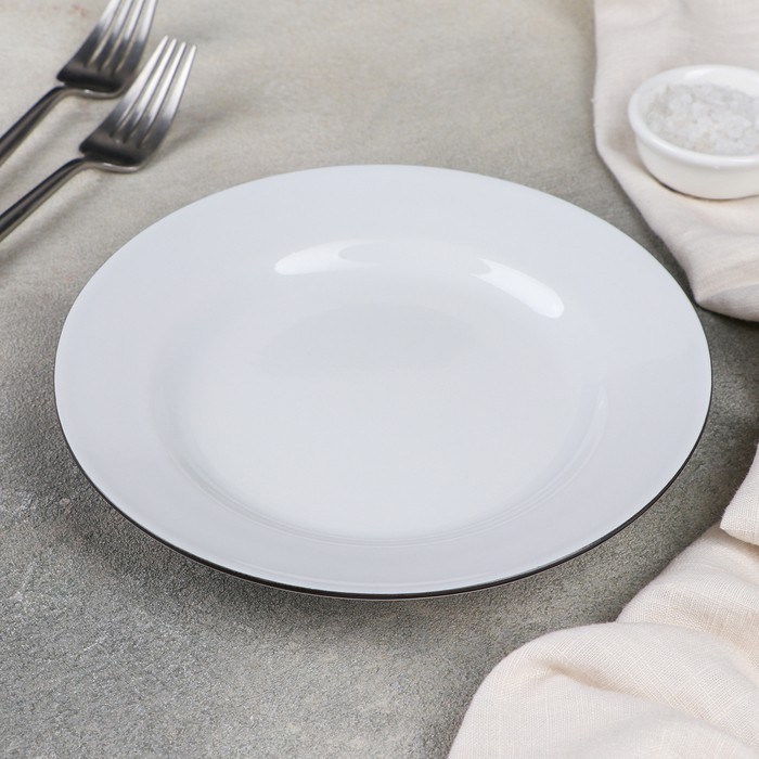 Тарелка мелкая «Палитра», d=20 см