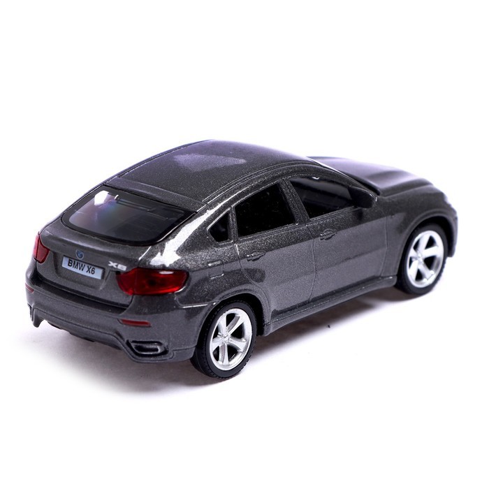 Машина металлическая BMW X6, 1:43, цвет красный