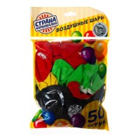 Шар воздушный 12" "Поздравляю", пастель, набор 5 шт., МИКС