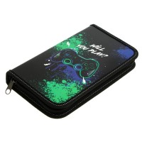 Пенал школьный, 1 секция, 11.5×20.5×3 см «Джойстик»