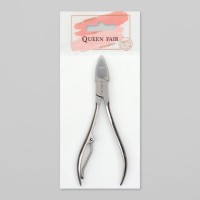 Кусачки педикюрные «Premium»,12,5 см, длина лезвия - 18 мм, цвет серебристый