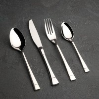 Набор столовых приборов, Magistro «Виконт», 4 предмета, цвет cеребряный