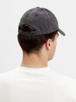 Бейсболка мужская однотонная MINAKU цвет черный, р-р 58