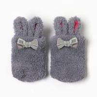 Носки детские махровые MINAKU, серые, размер 11 см