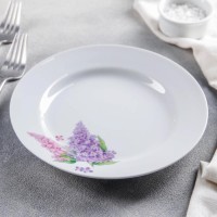 Тарелка мелкая «Сирень», d=20 см