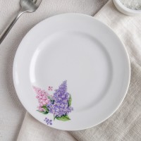 Тарелка мелкая «Сирень», d=20 см