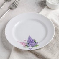 Тарелка мелкая «Сирень», d=20 см