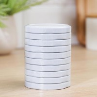 Крышка для консервирования «Елабуга. Карусель», ТО-66 мм, упаковка 10 шт, цвет белый