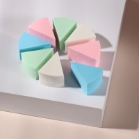 Набор спонжей для нанесения косметики, 7 × 3 см, 8 шт, разноцветные
