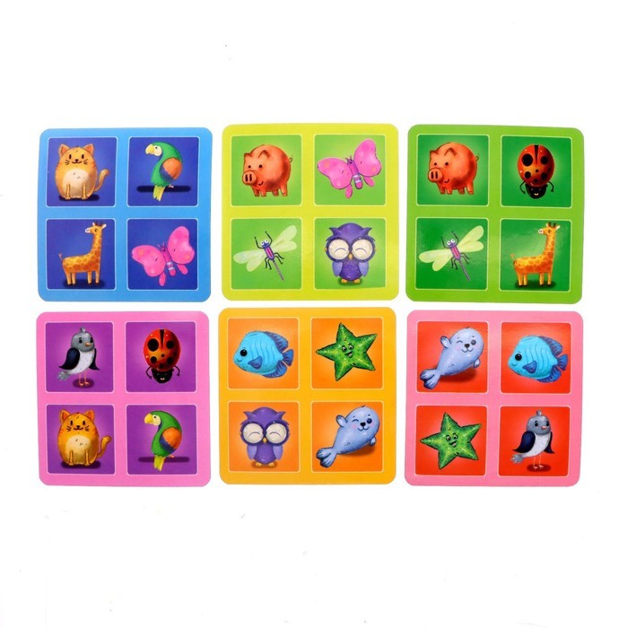 Настольная игра «3 в 1» мемо, лото, домино