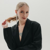 Серьги висячие со стразами «Водопад» мини квадрат, цвет белый в серебре, 14 см