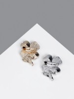 Брошь «Клевер» кошачий глаз, МИКС(неделимая фасовка 12 шт., цена за шт.)