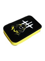 Пенал 2 секции, 125 х 205 х 40 мм, Calligrata 30П26/2 "Маска 2", ламинированный картон