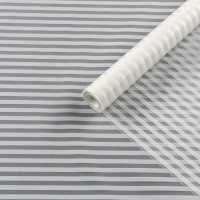 Пленка для цветов, матовая, «Зебра», белый, 0.6×9 м ±5%