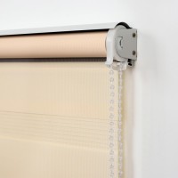 Штора рулонная 60х180 см "День-Ночь", цвет бежевый