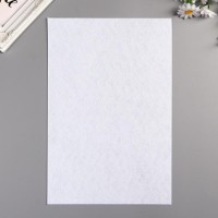 Набор жесткого фетра Астра  (3 шт) "Белый" 1 мм 160гр 20х30 см