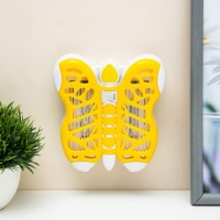 Ночник-фумигатор от насекомых "Бабочка" LED МИКС 2,5х12х12см RISALUX