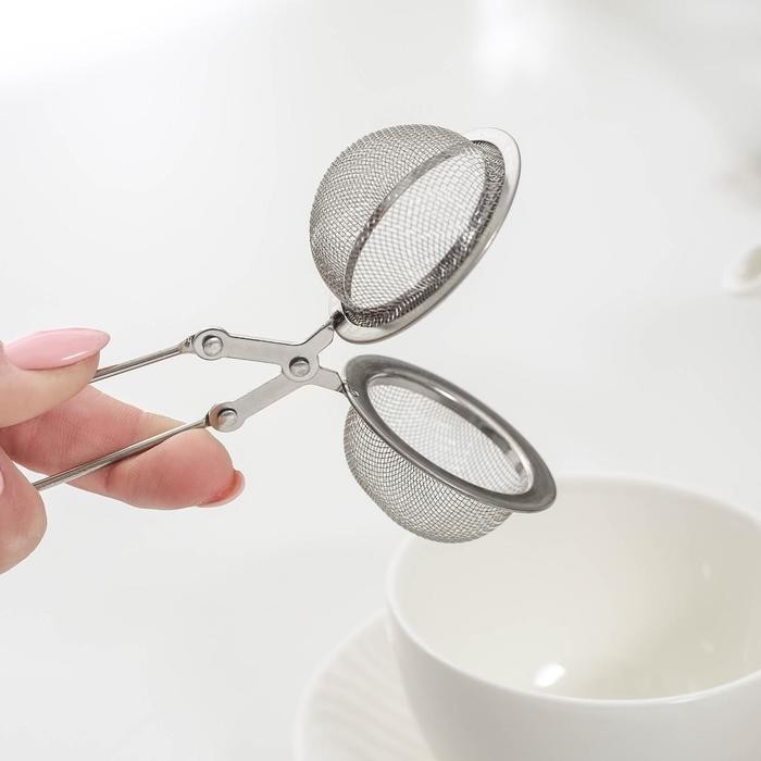 Ситечко для чая Доляна «Лаванда», 14,5 см