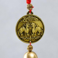 Колокольчик металл "Кирины" 1 колокол d=2,5 см 37х5 см