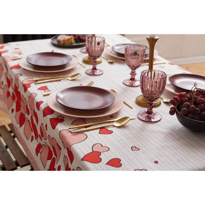 Скатерть "Этель" Cat's love 149х110см, 100% хлопок, саржа 190 г/м2 Скатерть "Этель" Cat's love 149х110см, 100% хлопок, саржа 190 г/м2
