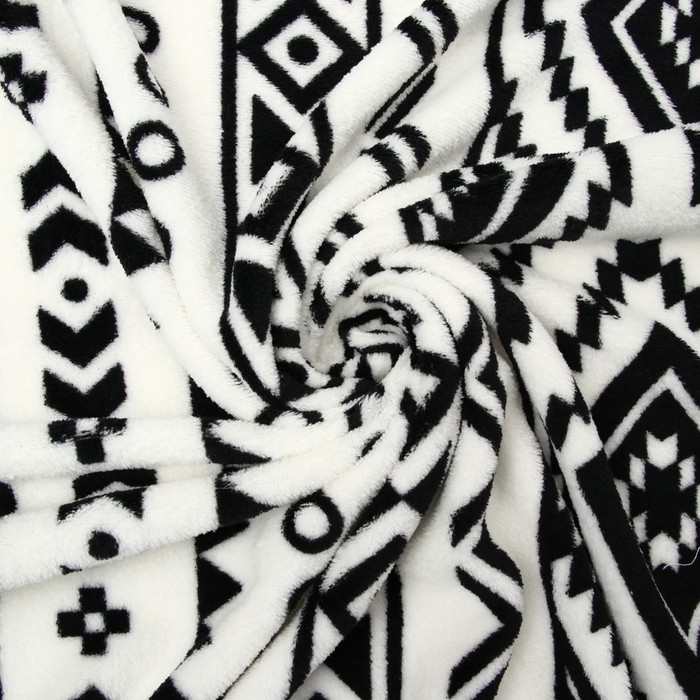 Плед Этель "Эко"  180*200 см,100% п/э, корал-флис 220 гр/м2