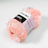 Пряжа "Samba" 100% полиэстер 150м/100гр (2012 яр. розовый)