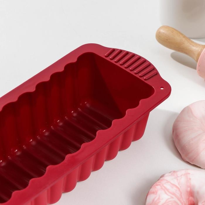 Форма для выпечки Доляна «Рулет», 27×12 см, цвет МИКС