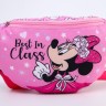 Сумка на пояс Минни Маус,  25*6*13, отд на молн, без подклада, розовый