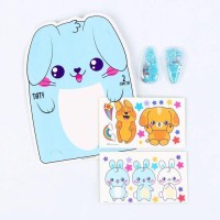 Набор с тату переводками «Зайчик»