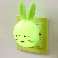 Ночник "Зайчик" 1Вт МИКС 5х7х11 см.