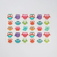 Салфетка сервировочная на стол «Совы», 42×27 см