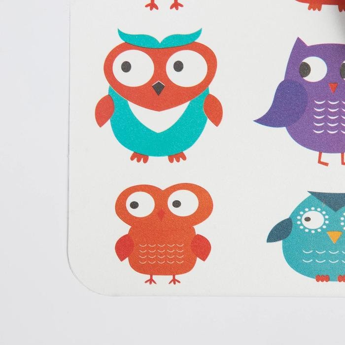 Салфетка сервировочная на стол «Совы», 42×27 см