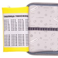 Пенал каркасный, 1 секция, 14×21×4 см, откидной карман, тканевый, «Трансформеры»