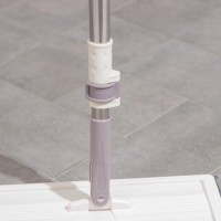 Швабра для мытья пола Доляна, комплектующее для набора с вертикальным отжимом, телескопическая ручка, 32×12×80(125) см