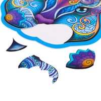 Фигурный пазл «Заяц», на подложке, 56 деталей