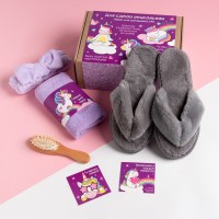 Набор подарочный "Для самой уникальной" полотенце и аксессуары