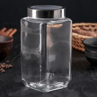 Банка для сыпучих продуктов, 750 мл, 9×14,5 см