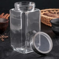 Банка для сыпучих продуктов, 750 мл, 9×14,5 см