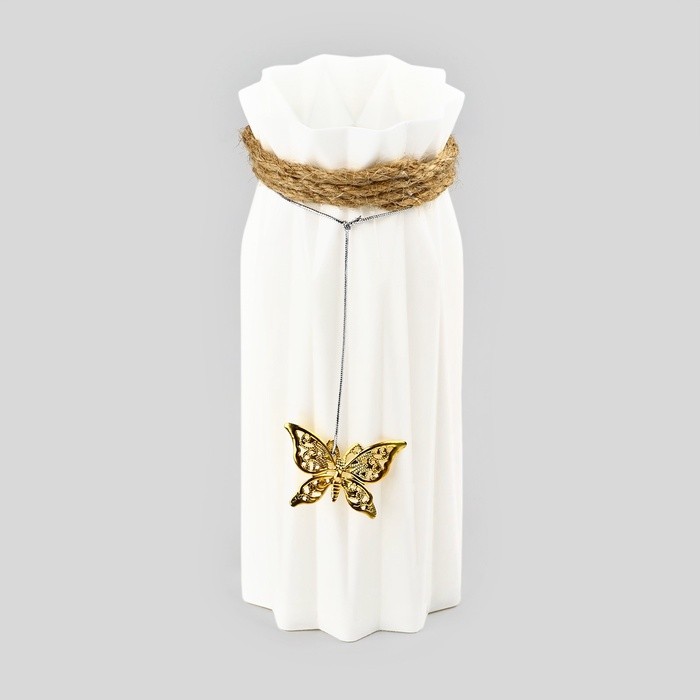 Ваза для цветов «Бабочка», 17 х 7 см