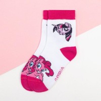 Носки детские «Искорка и Пинки Пай», Мой маленький пони, 14-16 см