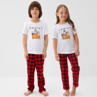 Пижама детская KAFTAN "Family" размер 34 (122-128 см)